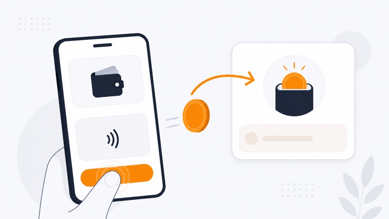 Diagram of a PayID deposit moving from a banking app through a name-check to a receiving account